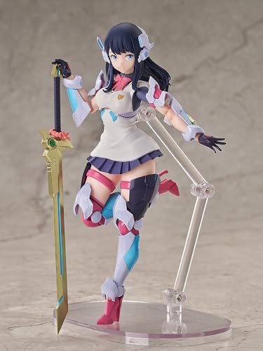 Hyper Body "Gridman Universe" Movie: Takarada Rikka Grid Tector Ver. Non-scale Plastic Painted Movable Figure