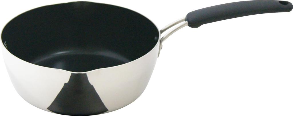 Urushiyama Metal Industry Yukihira Pot suitable for all heat Made in Takumi Gift wrapping (20cm) - Double-layer construction, sources, Japan, series,