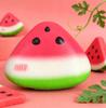Kawaii Watermelon Slice Squishy Toy Soft Foam Squeeze Stress Relief Fidget Toy For School Office Home Decompression Play
