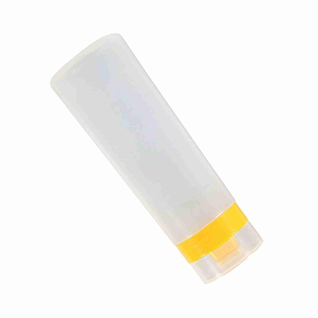 4‑Hole Squeeze Type Sauce Bottle Safe Resin For Ketchup Jam Mayonnaise Olive Oil YellowCelsiusRed