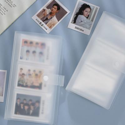 Collection Album Transparent Album Mini Album Photo Card Train Ticket Card Collection Book Jewelry Card Collection Album