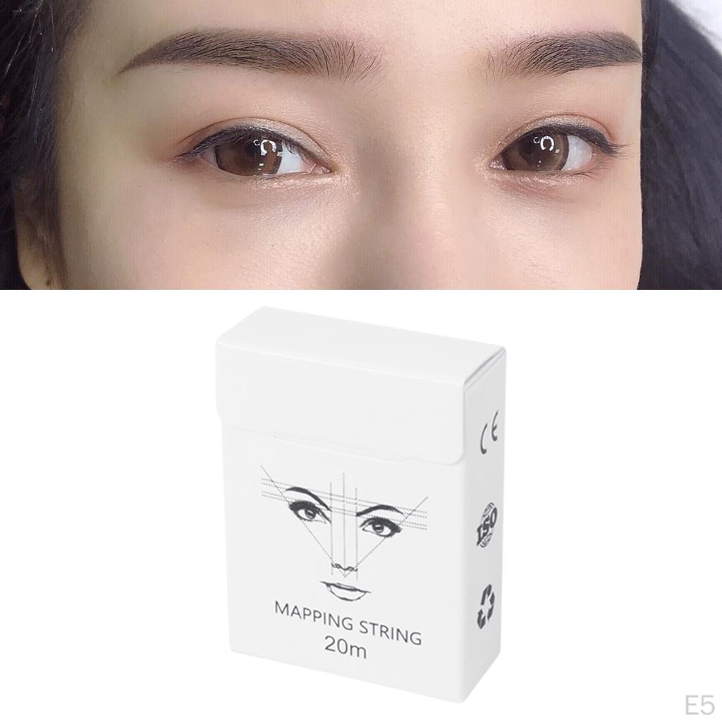 Thread Eyebrow Marker ,Marking Line 20M ,Auxiliary Ruler, Ink Positioning