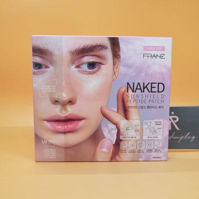 Franz Naked Sunshield Peptide Patch L Size 5pcs Bulk Purchase