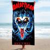 M-Motorhead Rock N Roll Warpig Blue Demon Album Cover Beach Towel Microfiber Quick Dry Sand Free Gym Sports Towel For Swimming