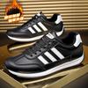 Autumn and Winter Velvet New Forrest Gump Shoes Soft-soled Running Shoes Non-slip Sneakers Lightweight Shoes