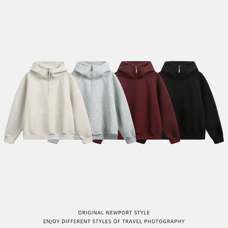 No Ip Mens Autumn Winter Casual Hoodie With Thick Cotton Material For Daily Wear