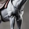 Movable Articulated Horse Figure | Jointed, Figurine, for Desk Decor