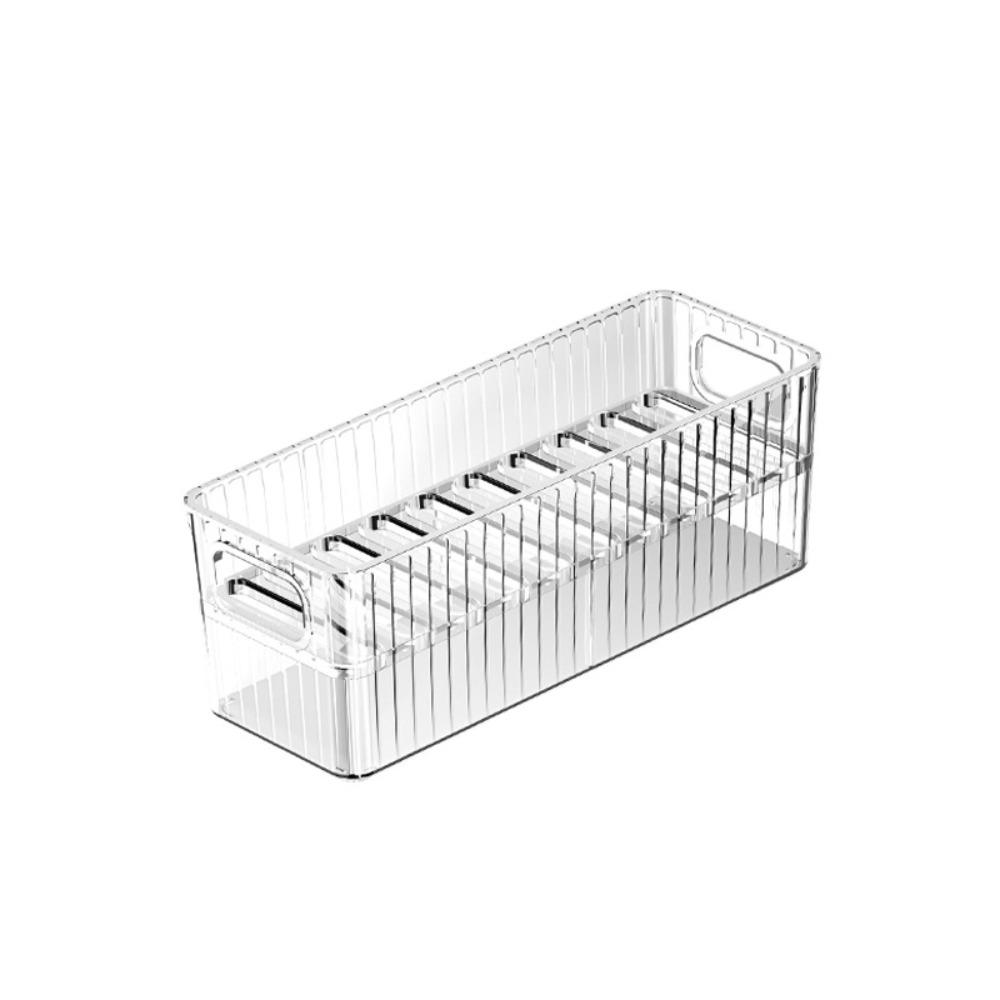 Removable Dividers Phone Case Organizer Transparent Clear Cosmetics Container Cabinet Storage