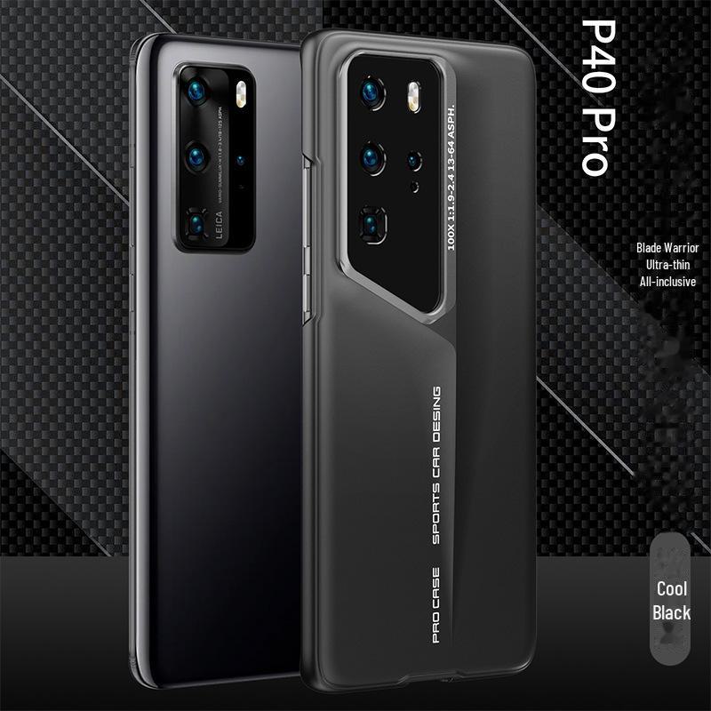 Huawei P40 Pro+ Frosted Blade Warrior Case: Ultra-Thin, All-Inclusive Lens Protection, Anti-Fall Design