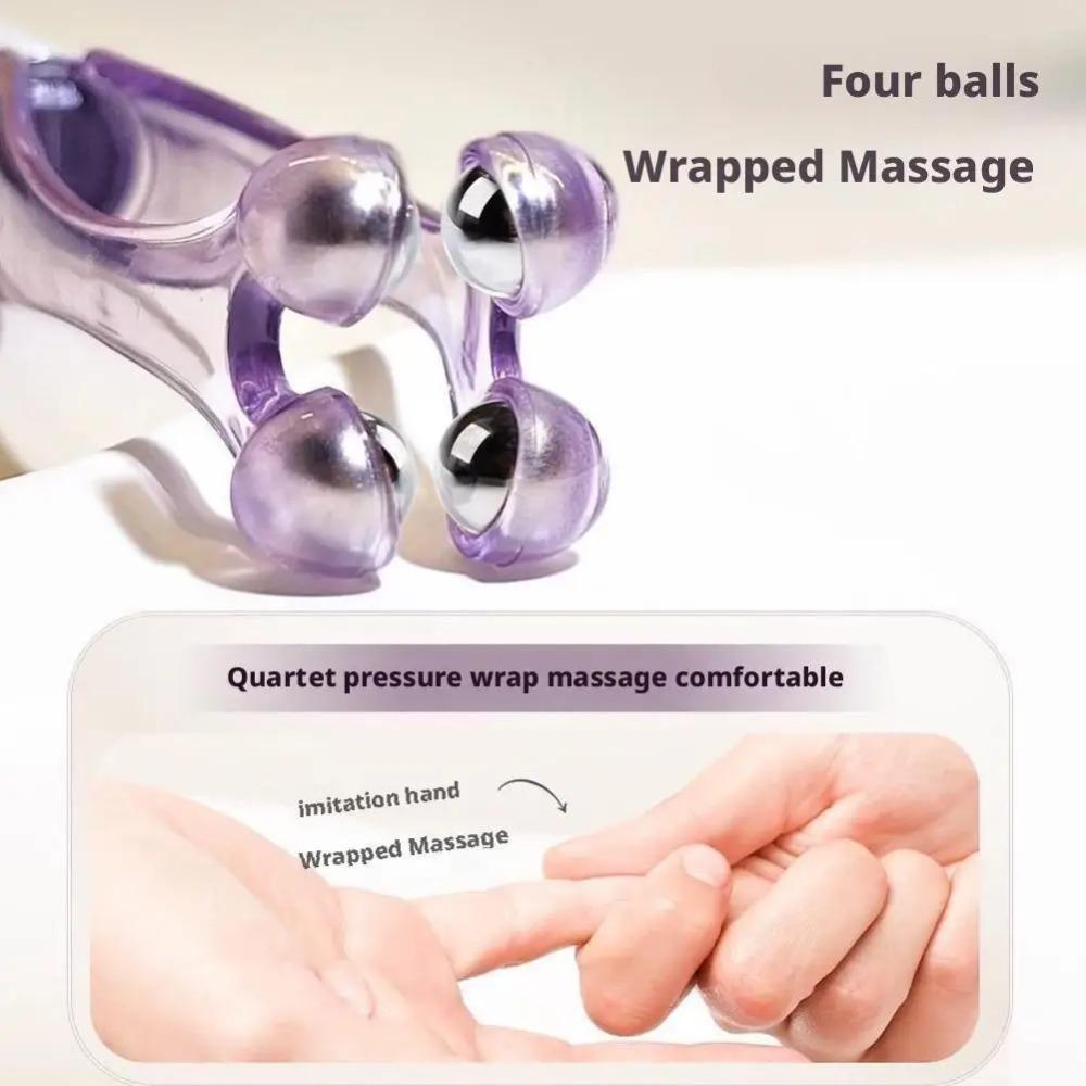 Finger Massager Multifunctional Joint Care Relieve Soreness Snail shaped Steel Magnetic Bead Finger Joint Acupoint Massager Roll