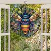 10 Inch Hanging Wind Spinner with 360 Degree Hook for Balcony Garden Decor Spring Summer Outdoor Decoration