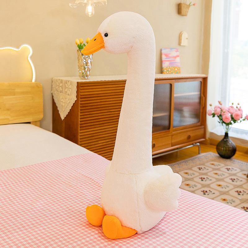 

70/100CM Duck Dinosaur Animal Cartoon Throw Pillows With Long Necks Super Soft High Quality Girl Boy Birthday Gifts Home Decor 70cm