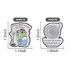 Xiaomi Hay Que Dejar Ir Lo Que Nos Dejó Ir Enamel Pins Frog Blowing Dandelion & Spiral Tree Hole  Motivate Spanish Brooch Jewelry Gifts