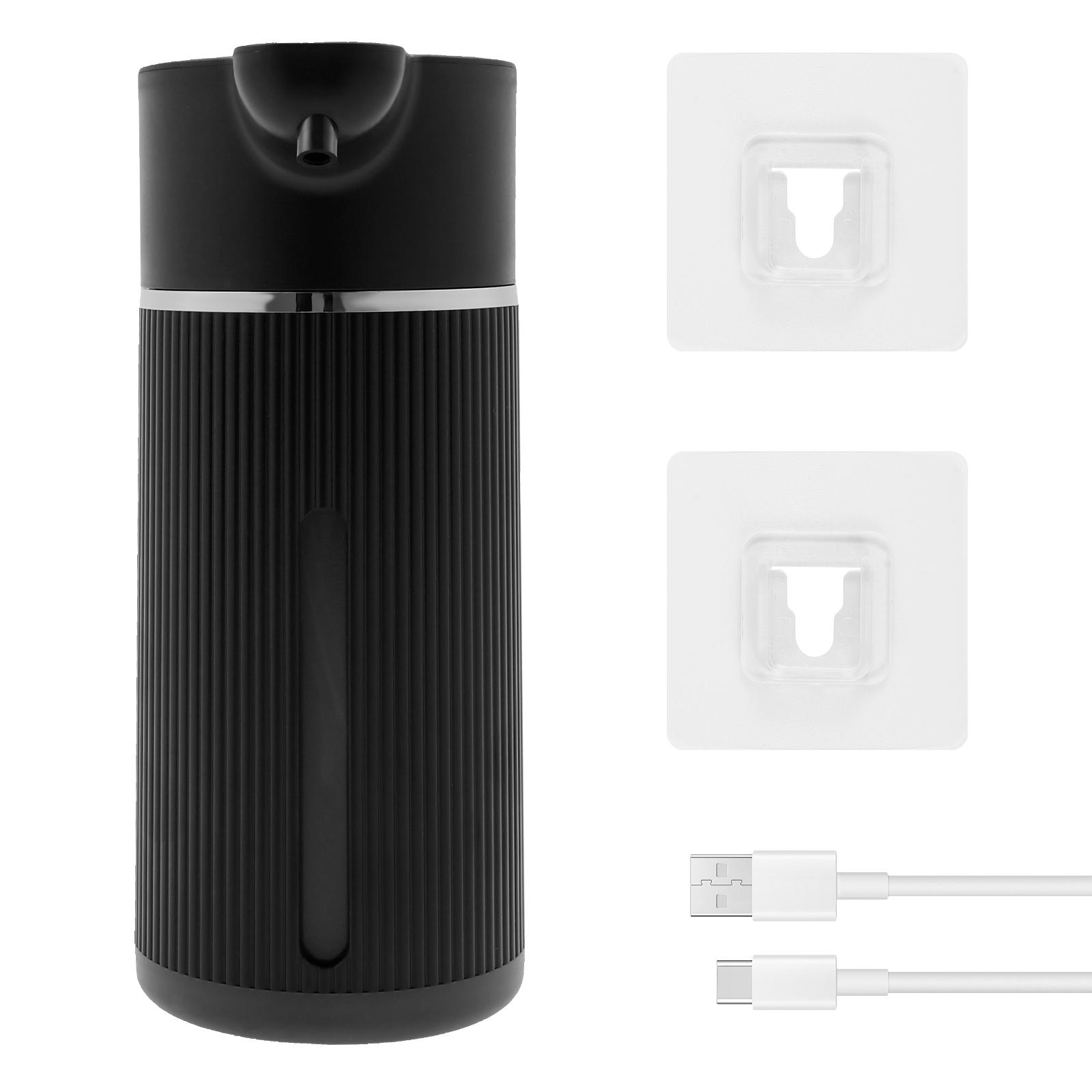 

420ML Automatic Soap Dispenser 4 Level Adjustment Touchless Liquid/Foma Soap Dispenser with Infrared Sensor for Bathroom,Kitchen чёрный