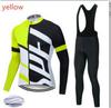 Unisex Fleece Lined Cycling Suit: Warm Long Sleeve Set for Autumn/Winter
