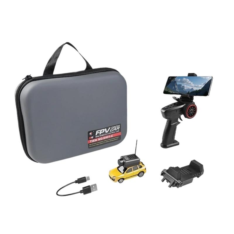 WLtoys 1:64 Mini RC Car with 720P FPV Camera WiFi APP Control Remote Control Racing Car First-Person View Toy Gift for Kids