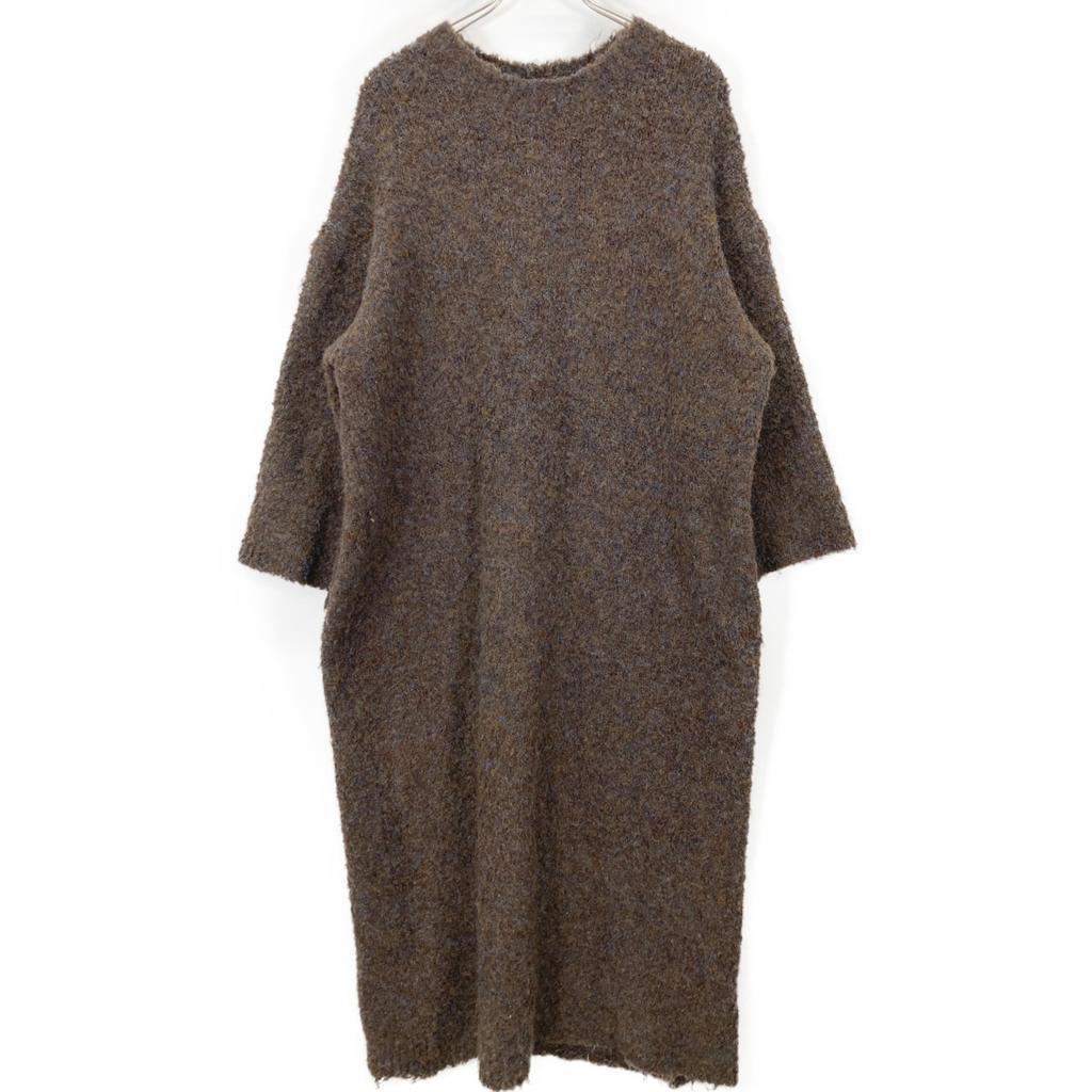 JOURNAL STANDARD Brown Boucle Dress Dress Not Written BrownUsed