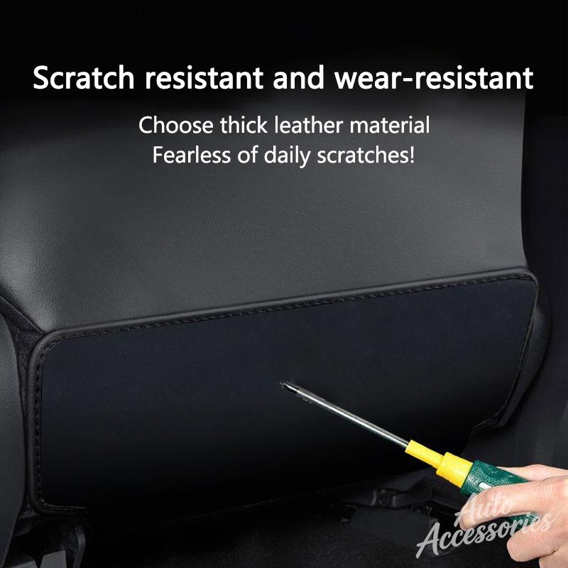Car Seat Back Protection Cover Leather Anti Kick Pad For BMW M E46 E39 E70 F10 F20 F30 X5 X6 X1 M3 M5 M6 E71 F01 F87 Accessories