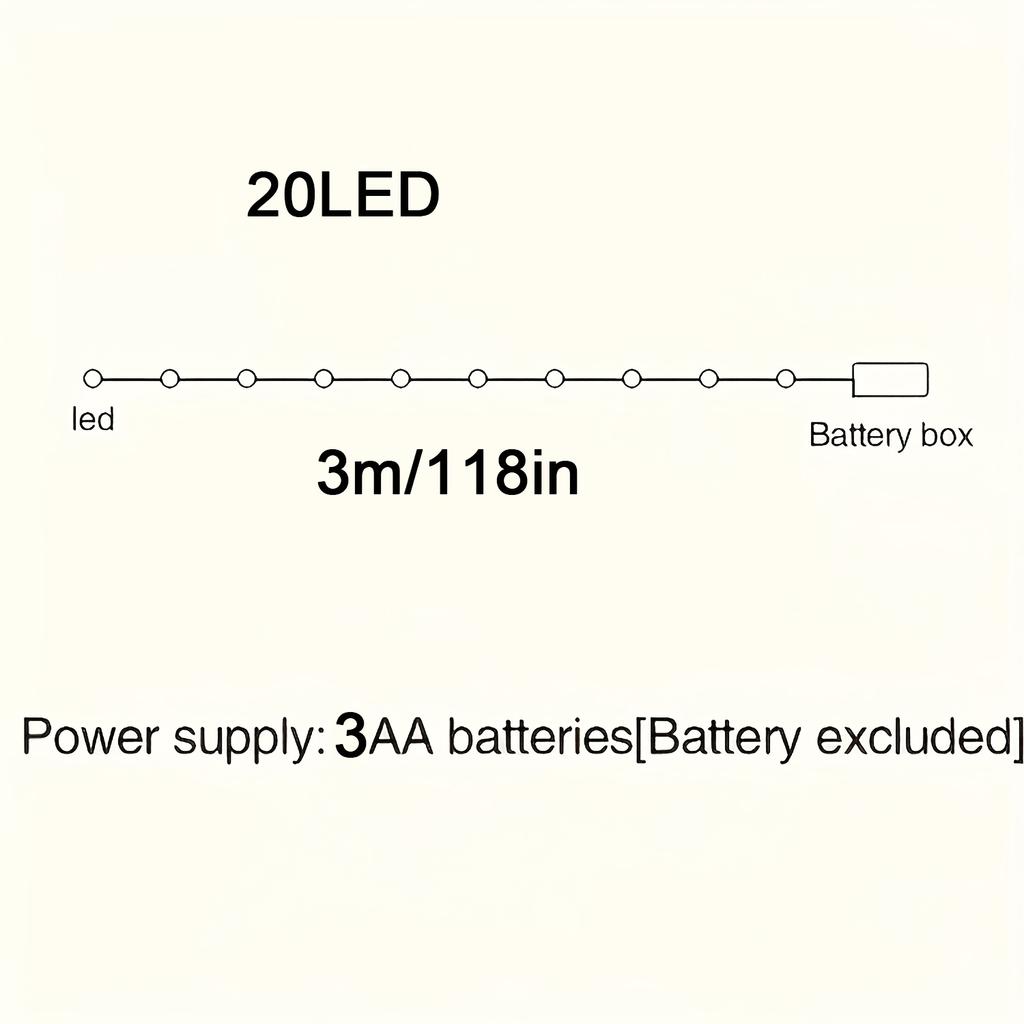 Okouzlující LED vánoční světelný řetěz Santa, Sněhulák na baterie Ideální pro vnitřní sváteční výzdobu, večírky a atmosféru v ložnici Ozdoby
