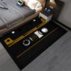 Retro Cassette Tape Printed Carpet for Living Room Decoration  Suitable for use as an anti-slip for living room bedroom sofas