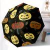 1pc Halloween Pumpkins Automatic Open/Close Umbrella, Ideal Fan Gift for Birthday, Christmas, Outdoor Essentials, Trendy Fashion Yy250828002
