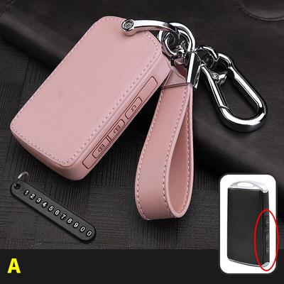 Funda de cuero para llave de coche para Mazda 3 Alexa CX-30 CX30 CX5 CX 5 CX-5 CX8 CX9 CX4 2019 2020, carcasa protectora, anillo de accesorios para automóvil