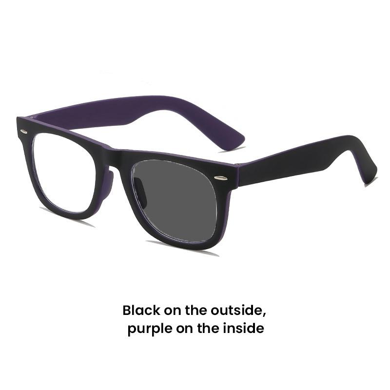 Photochromic Large frame Reading Glasses Indoor Outdoor Dual-purpose Presbyopia Glasses High-definition Anti Blue Light Glasses