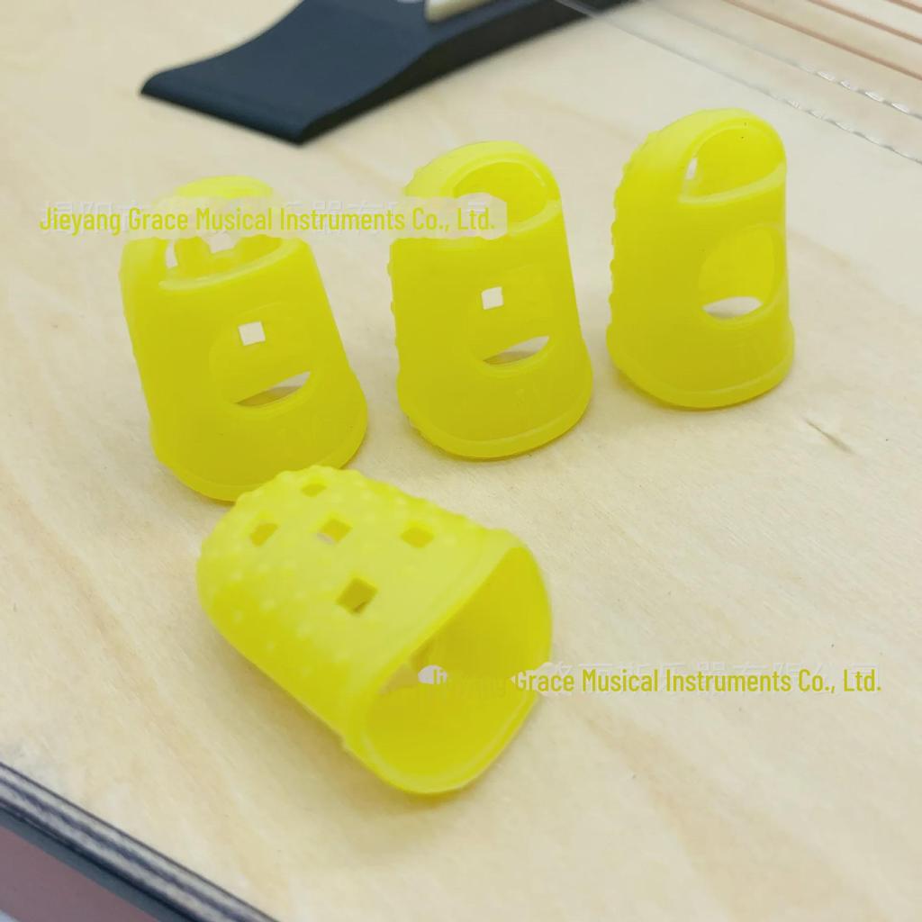 שרוולי הגנת אצבעות מסיליקון לגיטרה למתחילים