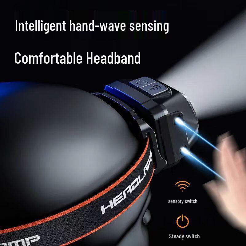 Nufeng LED Rechargeable Sensor Headlamp