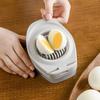 Egg Slicer for Kitchen Multifunctional Mold Artifact Gadget White Hard-Boiled Eggs, 3-Cut Design, Utensil, Cutter, Kitchenware,