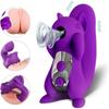 Squirrel Shape Licking Clitoris Stimulator Vibrators Tongue Sucker Nipple Vagina Vibrator for Women Masturbator Sucking Sex Toys
