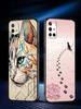 Phone Case For Oneplus 13R 13 12 10T 11 R10 Nord N100 N200 N10 9 9R CE 2 3 Z Pro Lite Soft TPU Cover Abstract Creative Cat Line