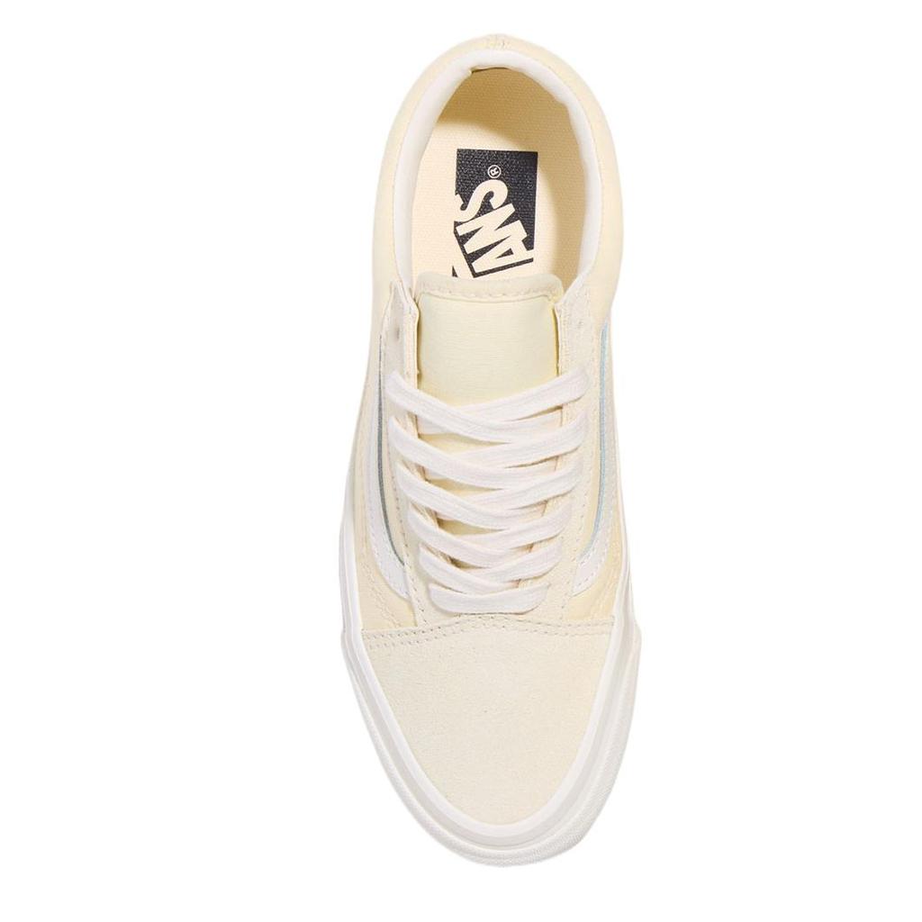 Vans MTE Old School Comfortable Fashion Simple Versatile Low Top Skate Shoes Unisex sneaker Light-Yellow VN000CY2ZV3
