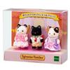 Sylvanian Families Baby Trio Księżniczka Książę i
