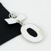 Natural Black Onyx Gemstone Silver Pendant In 925 Sterling Silver- Handmade Design, Everyday Wear Jewelry, Unique Black Onyx  Pendant Party Wear Gifts