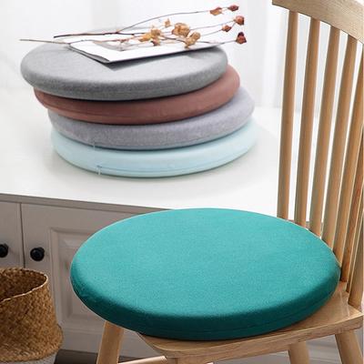 Round Memory Foam Seat Cushion Anti-Slip Soft Solid Round Floor Seat Futon Office Chair Pad Bar Seat Stool Cushions 30/35/40cm