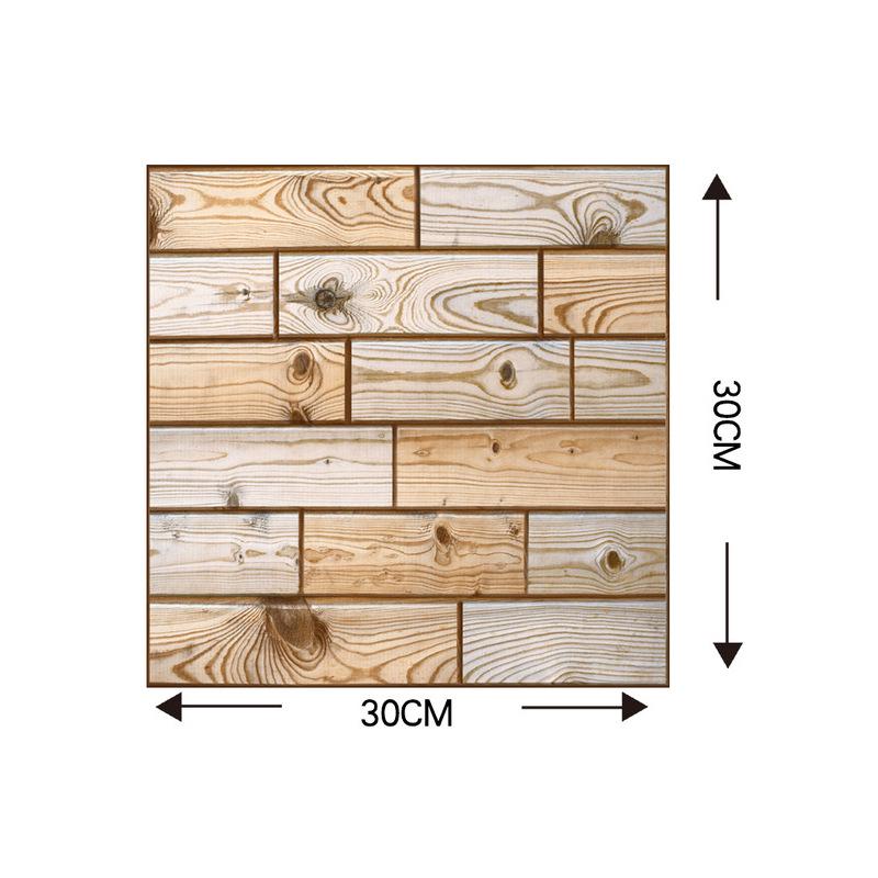 

3D Самоклеючі Водонепроникні ПВХ Наклейки на Стіни для Ремонту та Декорування