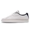 Basket Trim Block Low Top Sneakers Unisex Sneakers White 369991-03