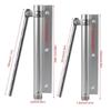 Multipurpose Spring Door Hinges Light Weight Buffer Closing Device Automatic Door Closing Hinges Easy to Install