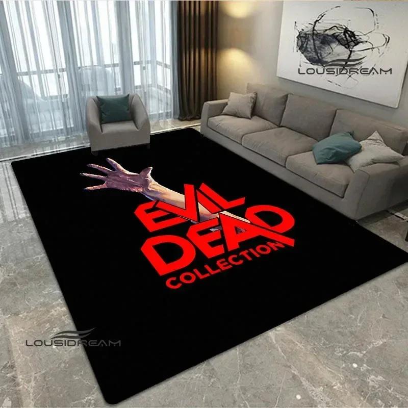 Film The Evil Dead Bedruckter Teppich rutschfester Teppich Schlafzimmer Dekoration Fußmatte Außen Teppich Yogamatte Schlafzimmer Dekoration Geburtstagsgeschenk