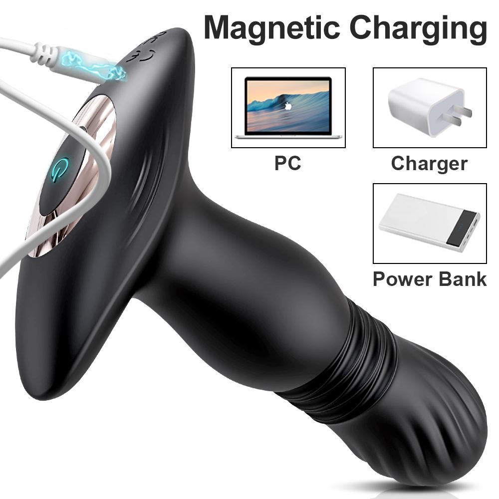 App Control Anal Vibrator Vibrating Butt Plug Men Male Prostate Massager Stimulator Female Masturbator Adult Sex Toys For Women