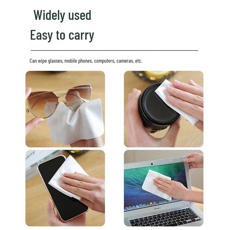 Επαγγελματικό Πανί Καθαρισμού Γυαλιών από Σουέτ Μικροΐνες - Ιδανικό για τον Καθαρισμό Τηλεφώνων, Οθονών Υπολογιστών και Φακών Χωρίς Ζημιά; Περιλαμβάνονται Χαρακτηριστικά Αντιθαμβώματος.