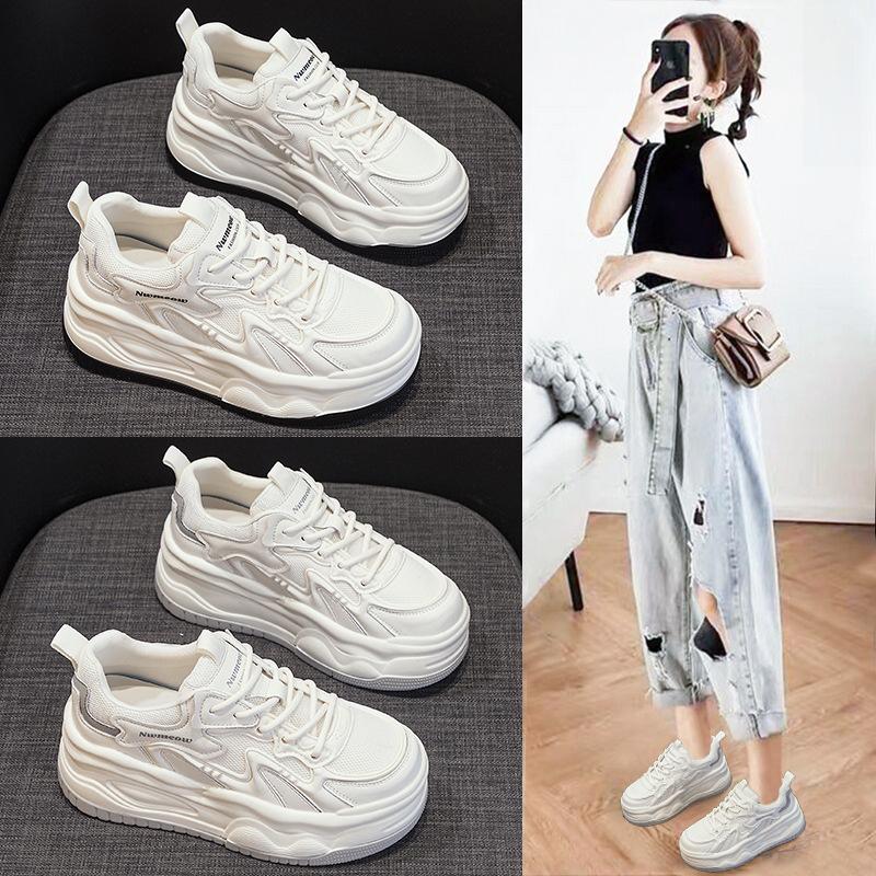 Super Fire Dad Shoes Women's Summer New Super Fire Thick-soled Muffin Casual Versatile Child