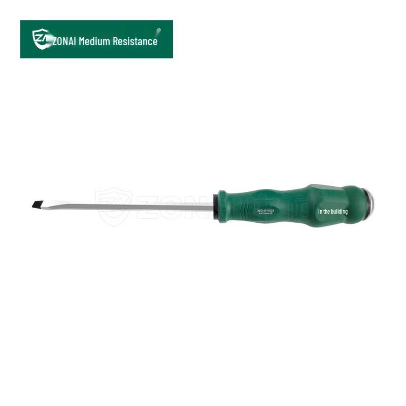 Zhongnai Heavy-Duty Flathead Striking Screwdriver 6x150mm