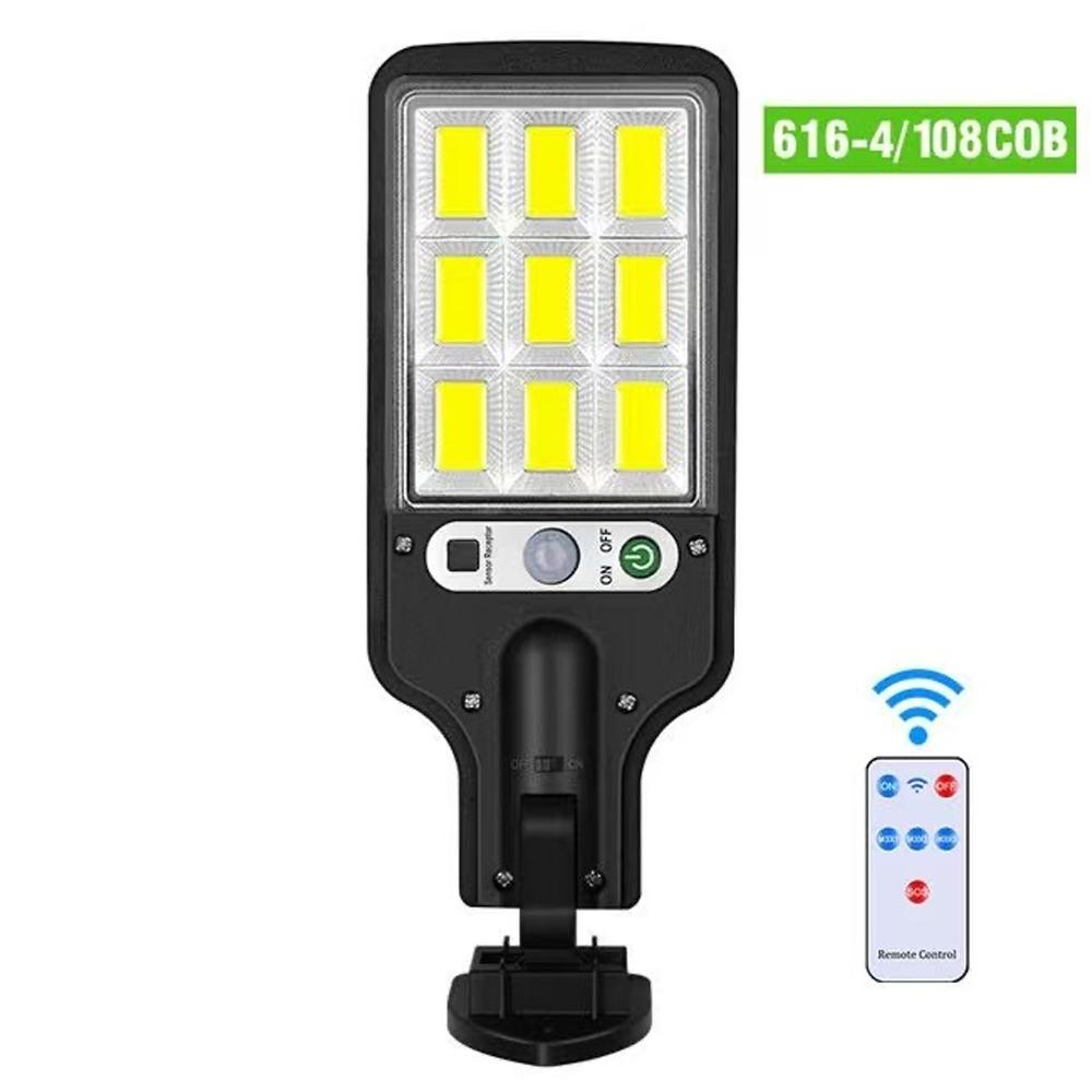 Potężna LED Solarna Zewnętrzna LED Lampa Ścienna na Dziedziniec 3 Tryby Indukcja Ciała Człowieka Oświetlenie Uliczne Ogrodu Tarasu Drzwi Garażowych