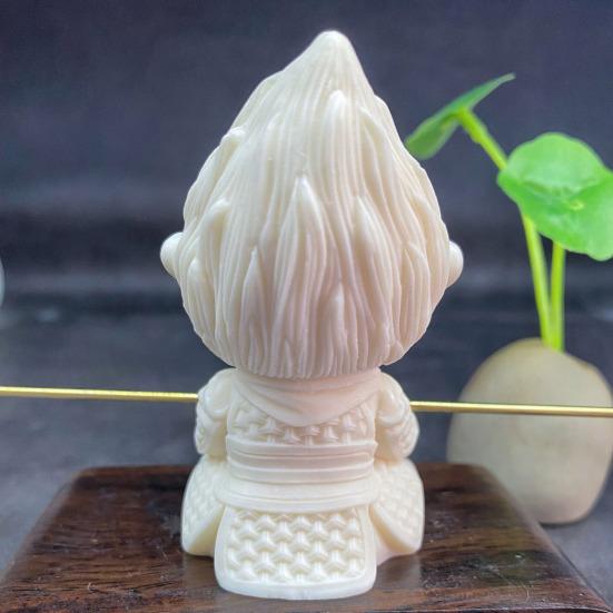 Tagua Wukong Figurka Wielkich Mędrców Równoważących Niebo Figurka Rzeźba Kreskówkowy Król Małp Model Dekoracja Pulpitu Ornament