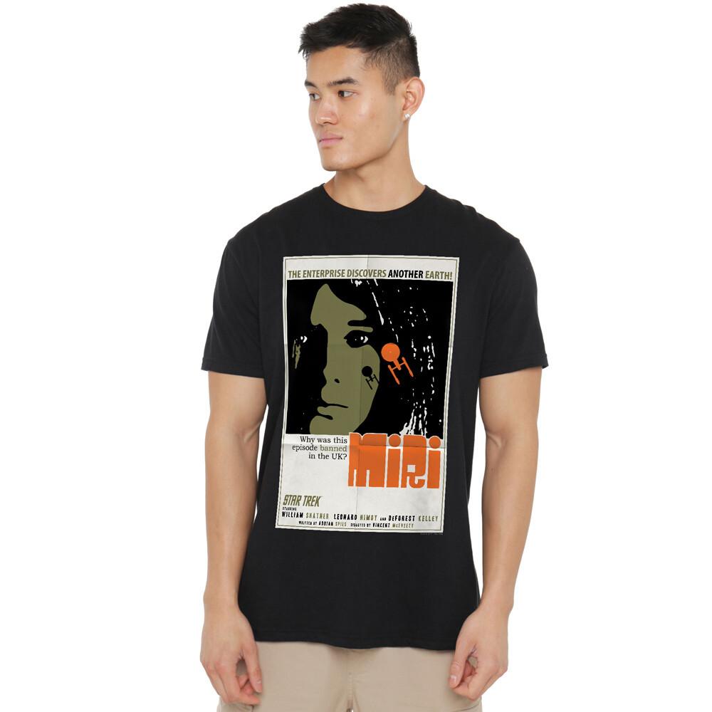 Star Trek Tos Episode 8 T-Shirt S-2XL Black XL