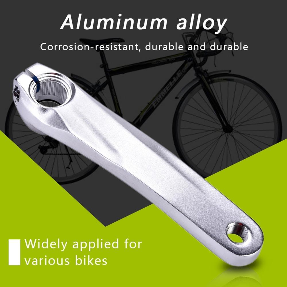 

Black Silver Bicycle Crank Arm Left Crank Arm for for M4050/M590/M610/SLX/XT/XTR Road Bike срібний