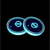 Car LED Water Cup Mat Drink Holder For Nissan Nismo Qashqai Juke X-Trail Patrol Note Leaf Altima Maxima Micra Murano Rogue Teana AGKLN1