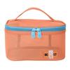 Women'S  Transparent Mesh Travel Cosmetic Bag Storage 1 Layer Toiletry Bag Large Capacity Make Up Organizer Bag